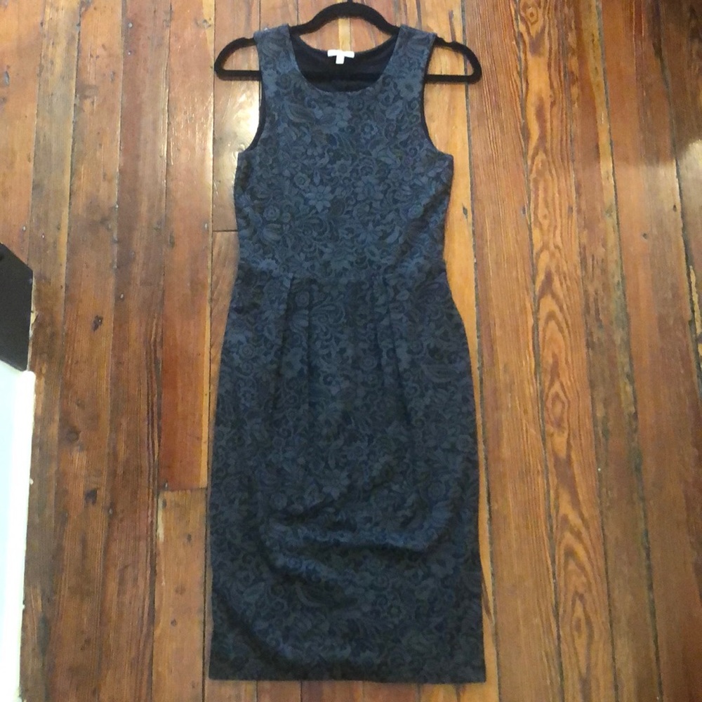 Anthropologie lace print dress
